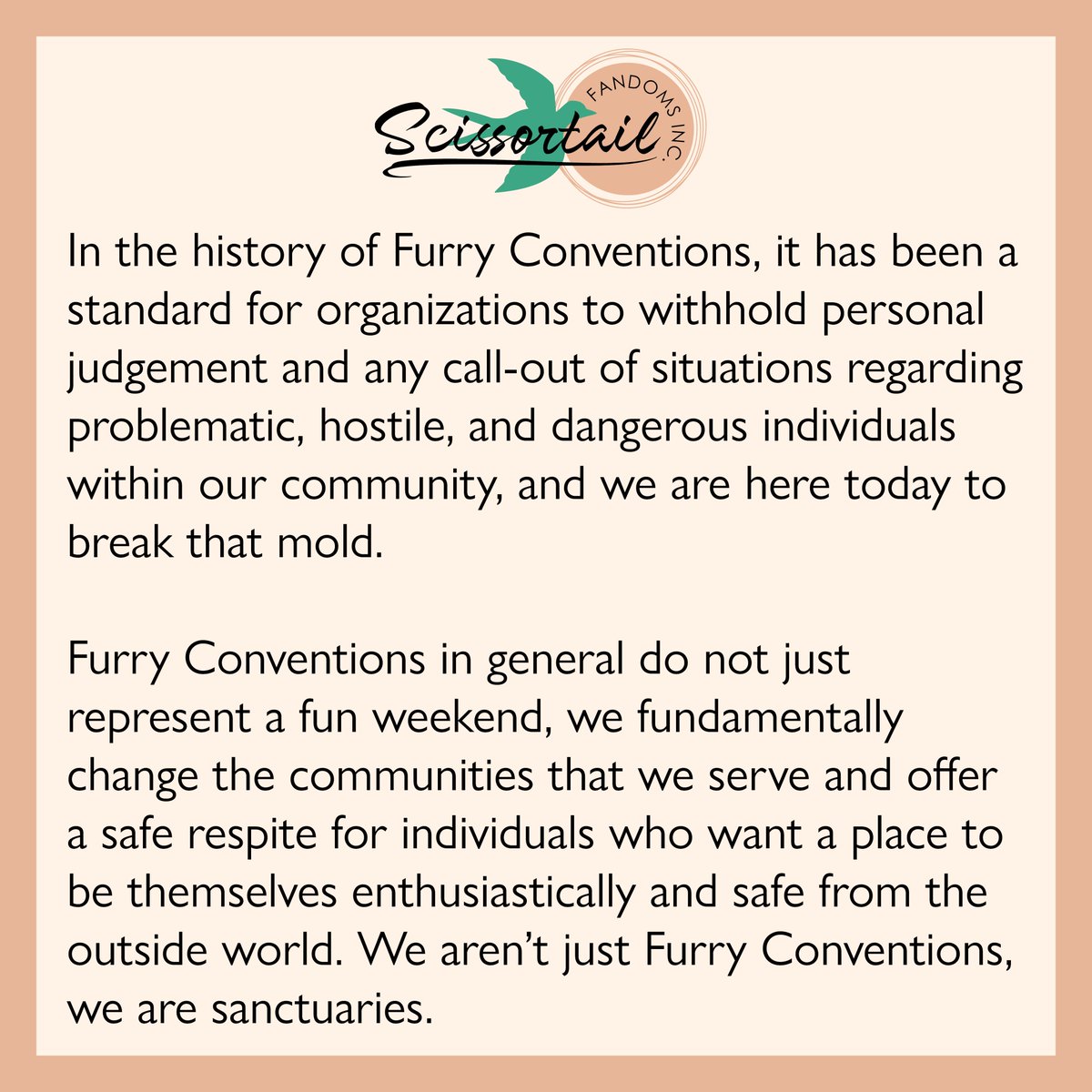 AnthroExpo's tweet photo. A message from AnthroExpo https://t.co/AHxDE59SJI