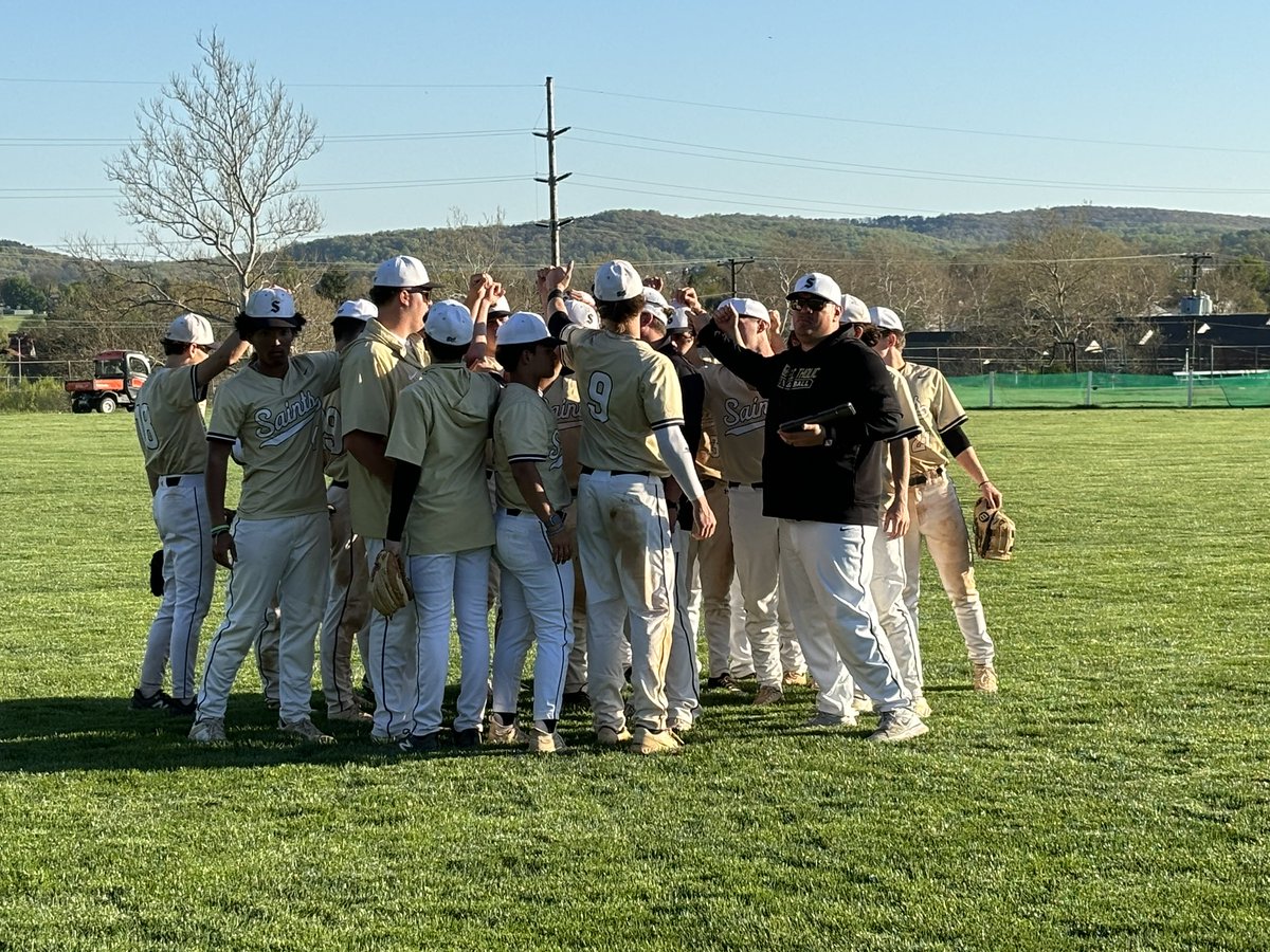 Paul Roberts (@paulrobertscuse) on Twitter photo Berks Catholic beat Kutztown 12-8 to improve to (8-2, 6-1).
The Saints scored 7 runs in the third inning.
They had 15 hits.
The Cougars drop to (7-7, 5-2). They finished with 12 hits.
Nein, Bradley and Fidler had 3 hits apiece.
<a href="/WeAreBC55/">Bill Hess</a>
<a href="/BCSaintBaseball/">Berks Catholic Baseball</a>
<a href="/BCIAASports/">BCIAASports</a> Berks Catholic beat Kutztown 12-8 to improve to (8-2, 6-1).
The Saints scored 7 runs in the third inning.
They had 15 hits.
The Cougars drop to (7-7, 5-2). They finished with 12 hits.
Nein, Bradley and Fidler had 3 hits apiece.
<a href="/WeAreBC55/">Bill Hess</a>
<a href="/BCSaintBaseball/">Berks Catholic Baseball</a>
<a href="/BCIAASports/">BCIAASports</a>