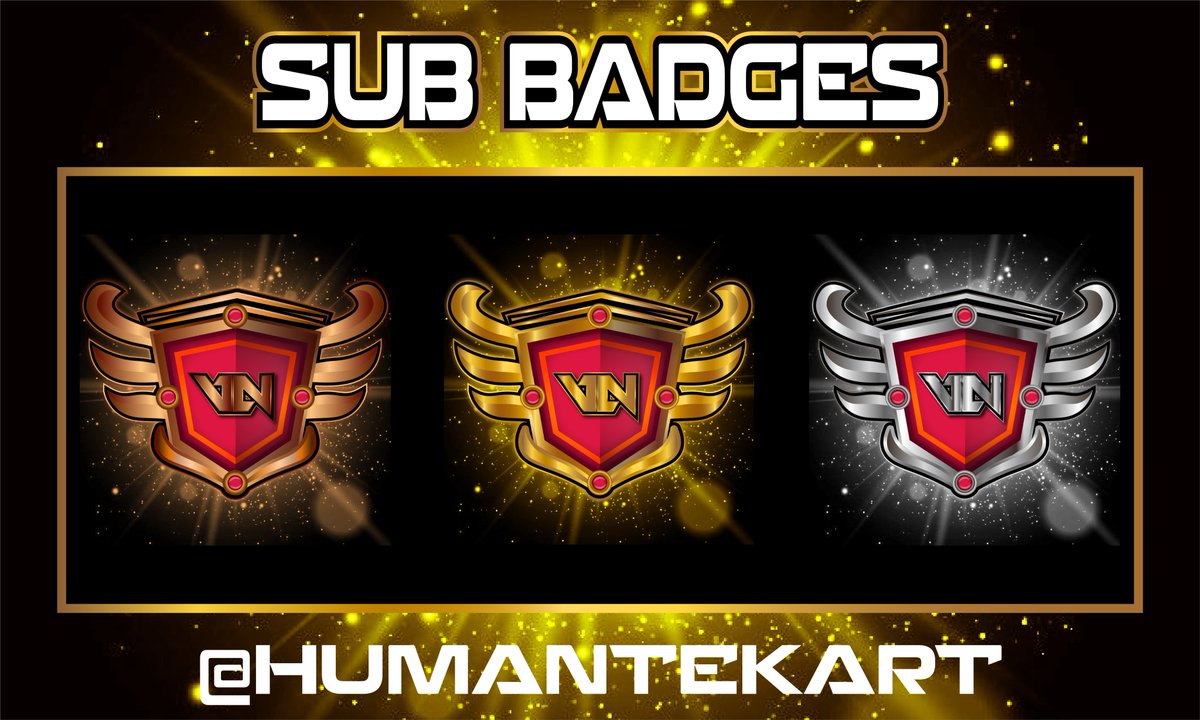 🌟 New sub-badges alert! 🌟 Show off your loyalty and stand out in style with our latest additions. Which one will you rock? #SubBadges #StreamerLife #StandOut #digitalart #graphiccontent #TwitchStreamers #twitch #streaming  #TwitchStreamers