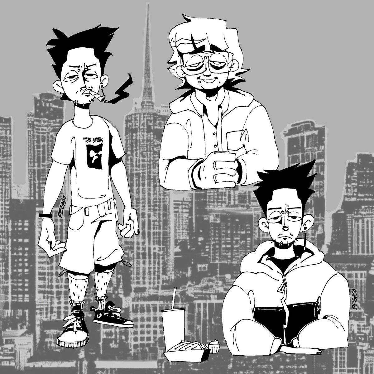 idk I think he’s a smiths fan 
#OC