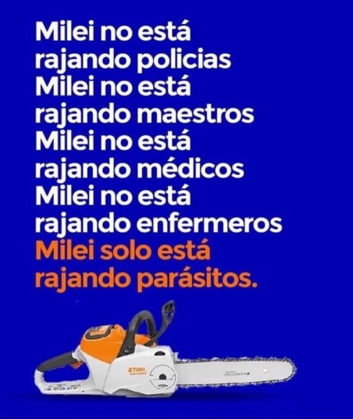 #23ATodosALasCalles 
LOS GOLPISTAS!
Los que sufren 'Síndrome de Estocolmo'
Los 'arriados' por la MAFIA SINDICALISTA 
Los EXTRANJEROS ENVIADOS A LAS UNIVERSIDADES ARGENTINAS POR GOBIERNOS TERRORISTAS.
Los políticos y académicos CORRUPTOS.
#MileiEsGarantiaDeDemocracia
VLLC!!