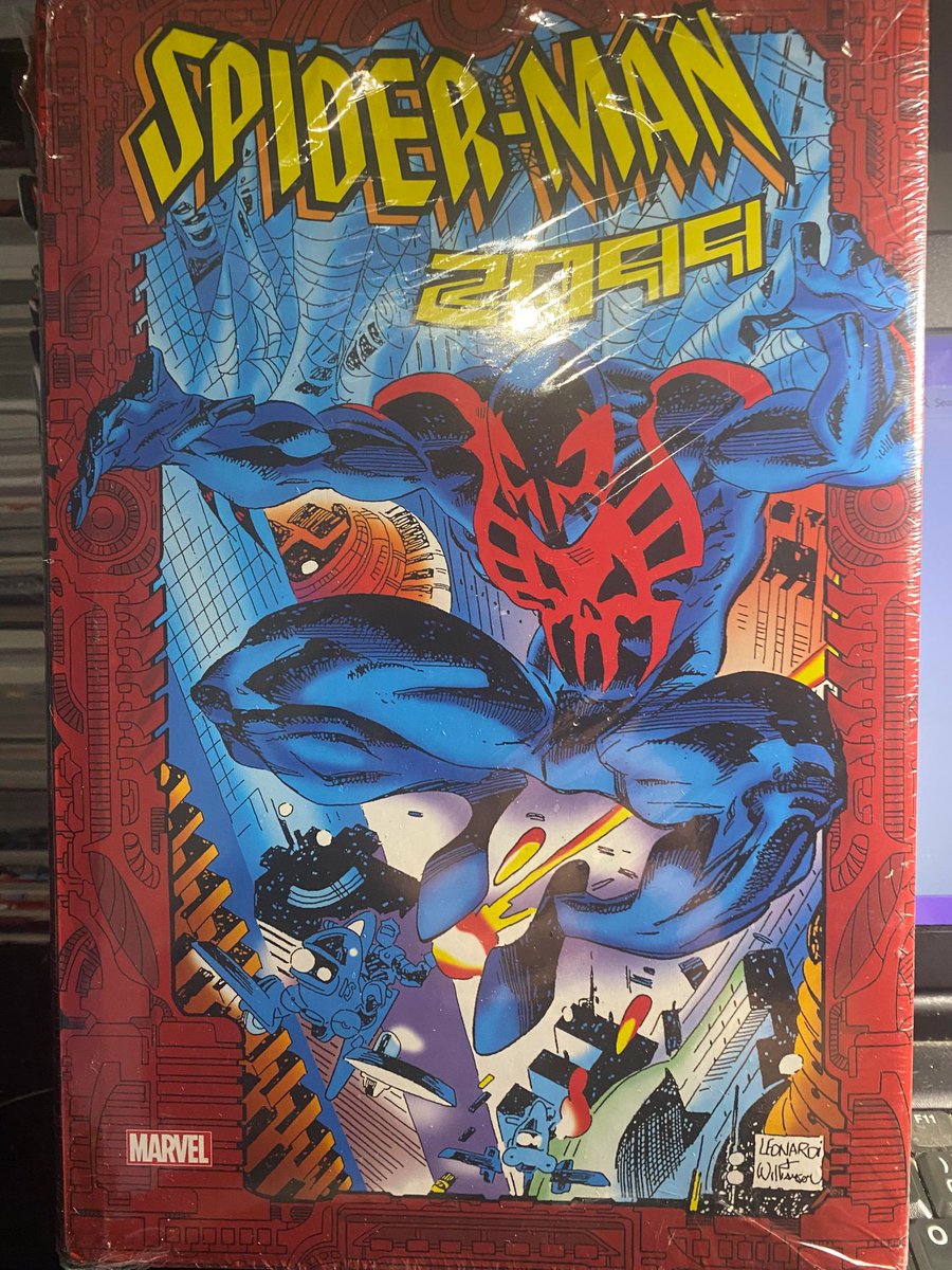 MAIL CALL!
I didn't pull the trigger on this when it was initially released and it was out of print. But it is now MINE! Can't wait to read this!!
#Spiderman #spiderman2099 #marvel #marvelcomics #90s #90scomics #comics #comicbooks #comicbookcollector #omnibus #ifuckinglovecomics