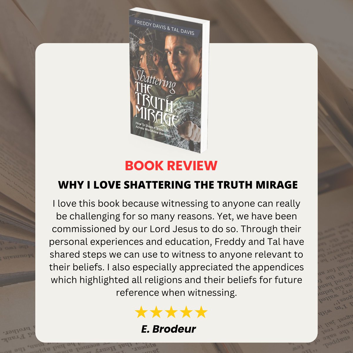 Struggling to share your faith in today's diverse world?

Tap the link here or visit leadershipbooks.com to learn more about this book!

bit.ly/42BQ4jo

#ChristianLiving #Witnessing #Evangelism #FaithSharing #faithsharingbook #christiantheology #leadershipbooks