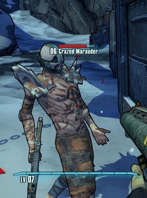 So I have this old screenshot from Borderlands 2 and this one bandit in the middle of a fight just stopped attacking me, went over to this wall and starting doing this motion with his hand like he was jerking off