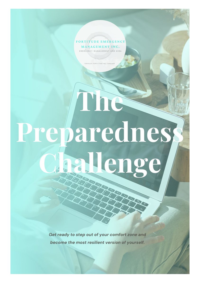 fortitudeeminc's tweet photo. Fresh new download for small business owners! Not sure where to get started on your emergency management journey? Start with The Preparedness Challenge! This is a free download for available now for only a limited time. Get it while its hot!

https://t.co/SrQqlg525q https://t.co/KempoTZM7Z