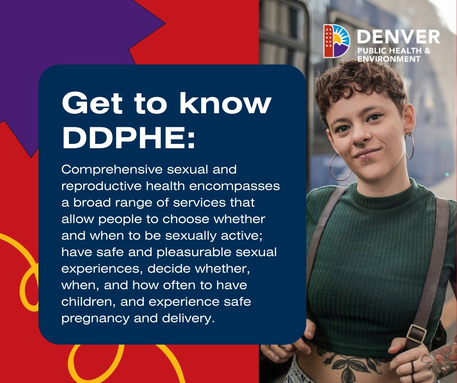 Remember being safe means feeling empowered to access #contraception, testing & treatment. It means understanding consent, healthy relationships, & pleasure. Explore our sexual health resources at denvergov.org/Government/Age… #Denver #SexPositive