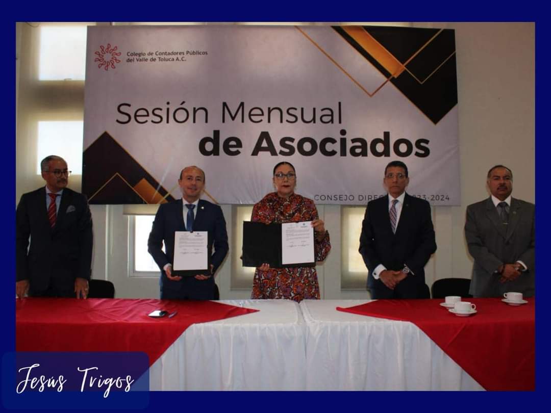 jitr_77's tweet photo. Firme un convenio de colaboración de @COPARMEX_Edomex con el  Colegio De Contadores Publicos Del Valle De Toluca A.C., con la finalidad te sostener un trabajo colaborativo en beneficio de nuestro sector. 

#BIIDERA
#PorMásYMejoresEmpresas
#YoSoyCOPARMEX https://t.co/gH4Ptirc9g