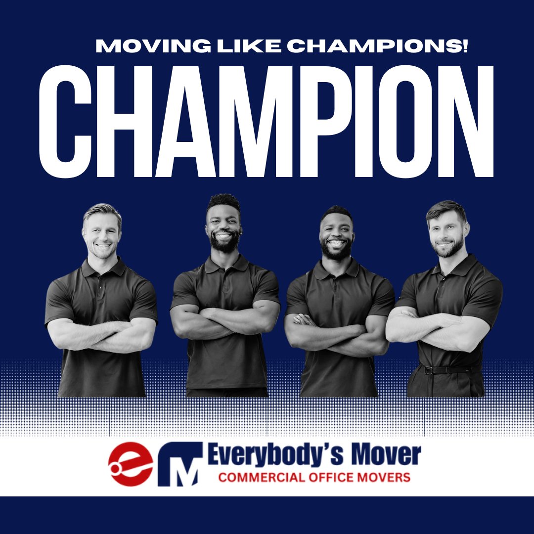 Ready to witness our champion moves? 🏆📦 We excel in office relocations, but we embrace challenges like true athletes! 💪🏢 Experience our expertise firsthand! #ChampionMoves #OfficeRelocation #Expertise #ChallengeAccepted