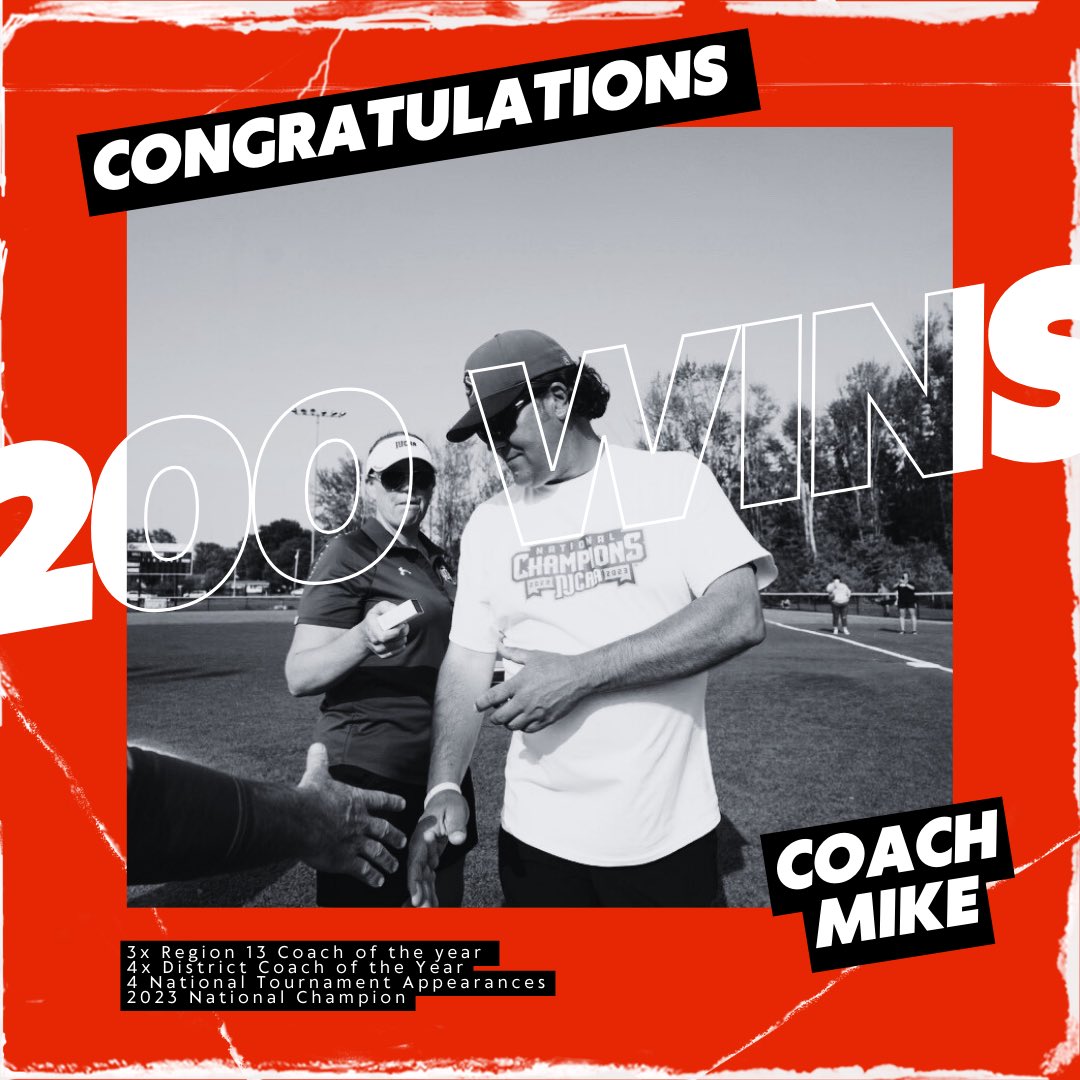 On Saturday, April 20th, Coach Michael Oehlke earned his 200th career win at NDSCS! He has led four teams to the National Tournament placing 3rd in 2018, 5th in 2021, 4th in 2022, and led the 2023 Cats to a National Championship. Congratulations on a big milestone! #rollcats