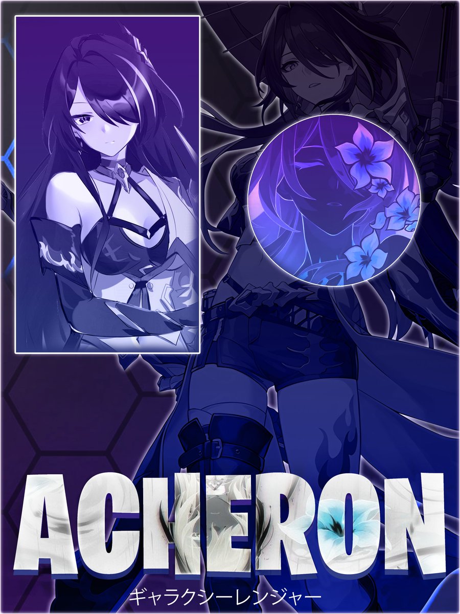 My first time making an edit like this, but here ya go!

[Silent Blade of Nihility] Acheron Poster

❤️ + ♻️ are appreciated!!

#HonkaiStarRail #AcheronHSR #GFX