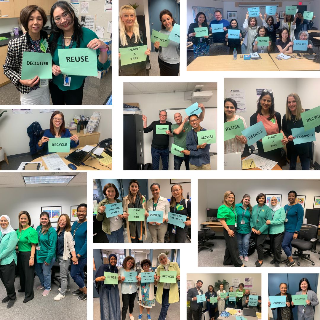 Join us in celebrating Earth Day with our amazing team! 🌎💚 Together, we're committed to making a positive impact on our planet every day. #sd36learn #SurreyBC #WelcomeCenter