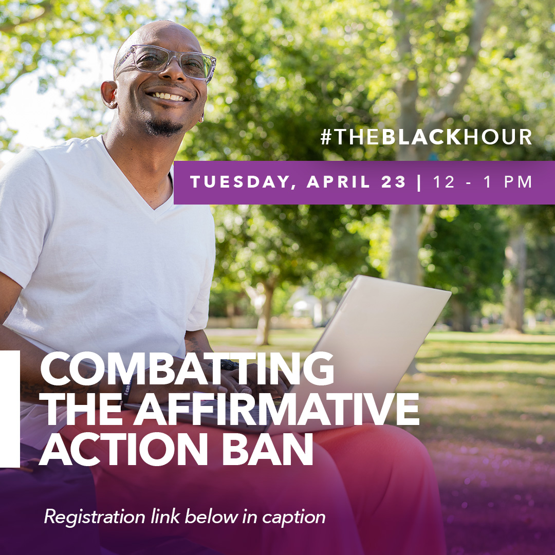 Be a part of this important conversation during #TheBlackHour. Hear from education experts & learn how California is improving racial equality in college and all levels of education. Register now at blkstudentsuccess.com #BlackStudentSuccessWeek #BSSW24