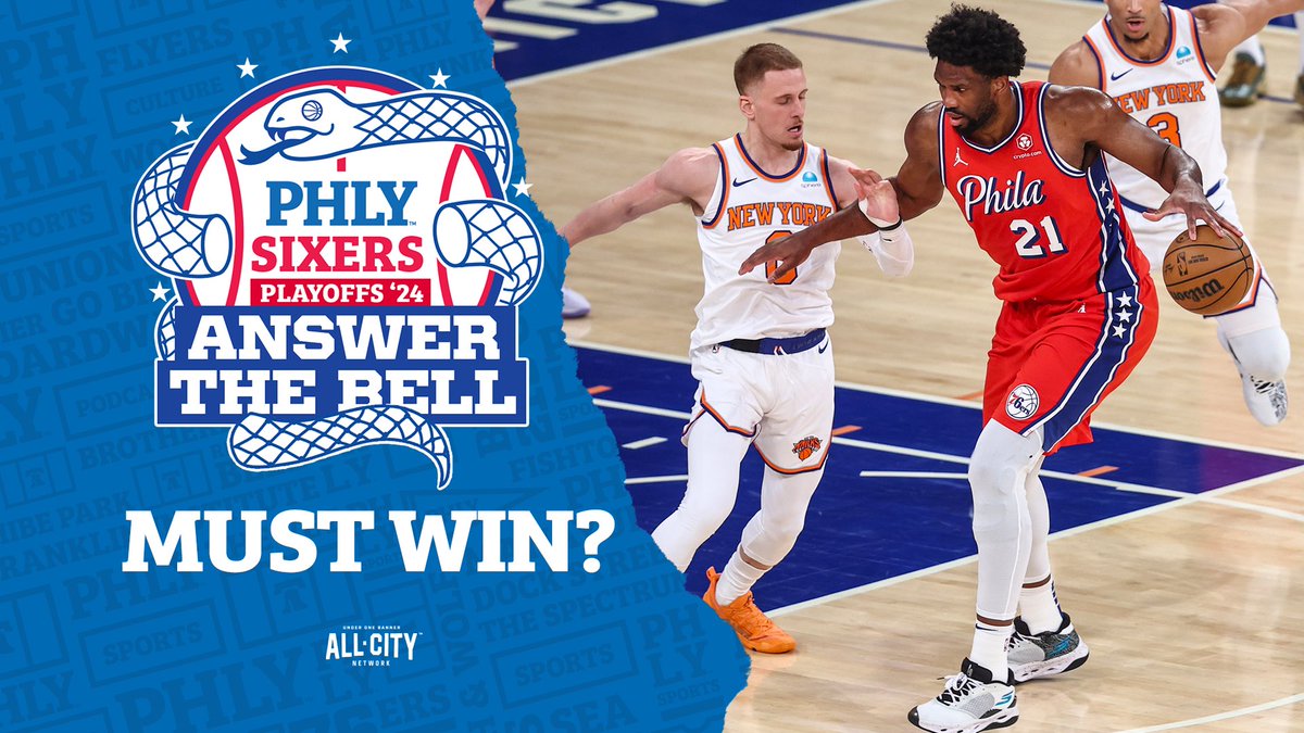 After a tough Game 1 loss to the Knicks on Saturday, Joel Embiid & the Sixers try to even the series tonight before returning to Philadelphia. Tune in for the 7p pregame show w/ @_devongivens, @rich_hofmann & @TheBSLine. Followed by a Game 2 watchalong. youtube.com/live/WmVyEDglc…