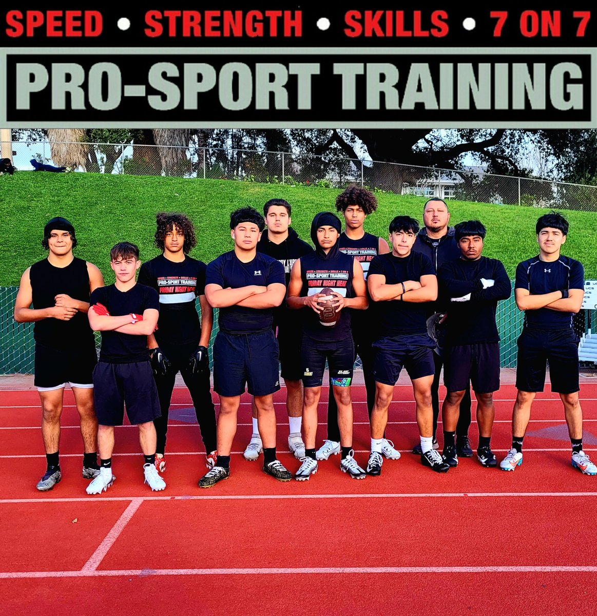 The @ProSportCoachAJ squad.
#alwaysworking