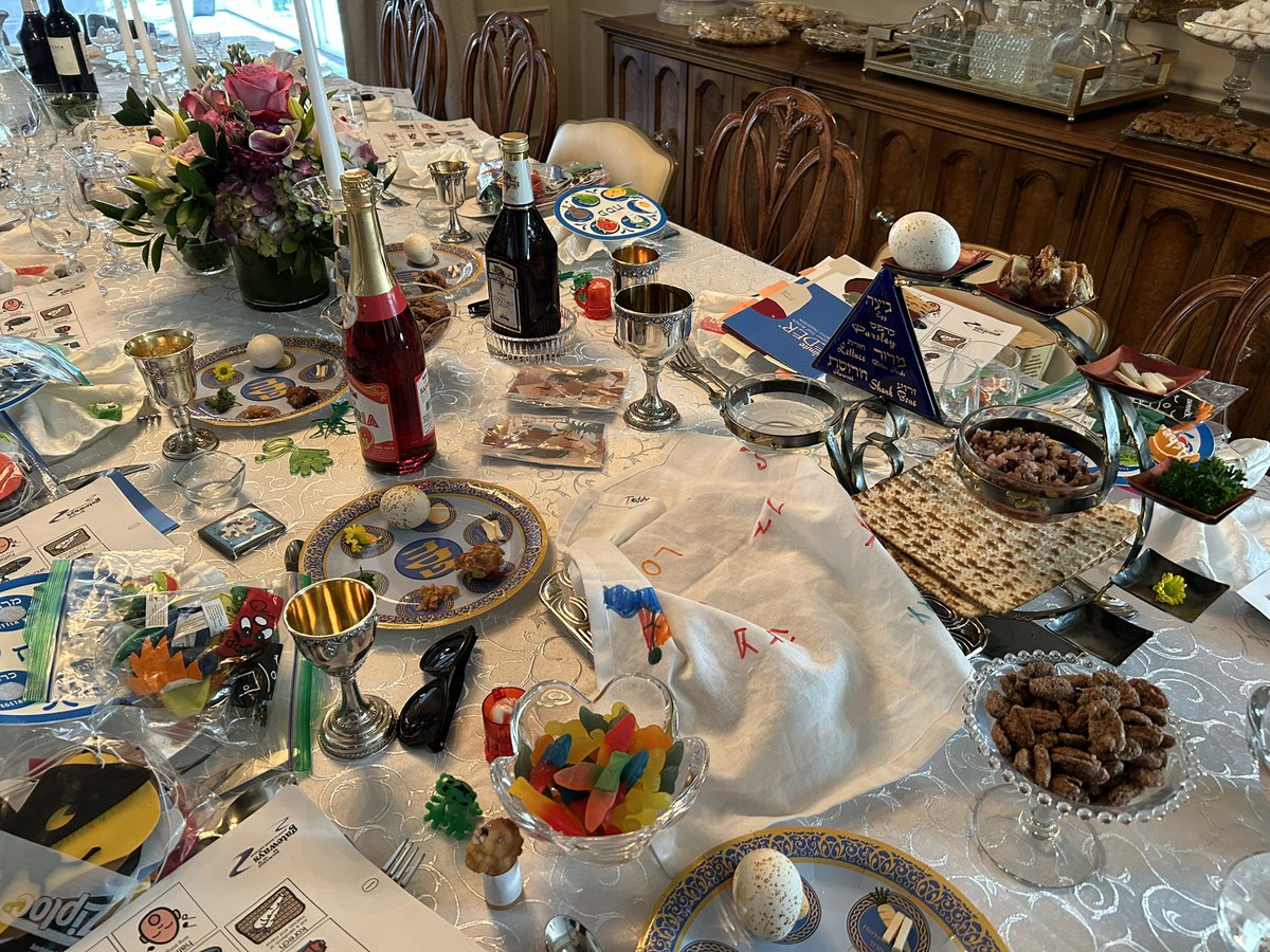 Thinking of those who aren’t able to celebrate freedom tonight. We have an empty chair at our #Passover table as we hold out hope for their safe return and pray for all those in our world who suffer in bondage. With a grateful, heavy heart, Chag Pesach Sameach to those observing.