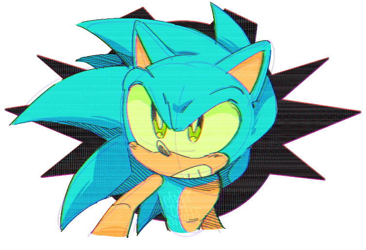 [ c a u g h t ] #SonicTheHedgehog #sonicfanart