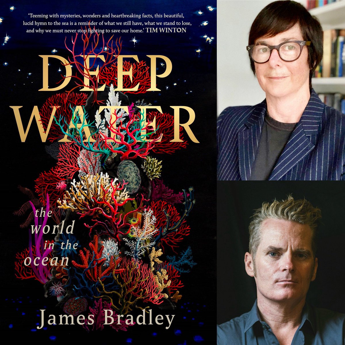 Today from 9am until noon on @3RRRFM! James Bradley (@ghostspecies) delves into his new book, Deep Water: The World in the Ocean, which explores the awe-inspiring life in our oceans – and its fight for survival. Professor @c_s_wallace talks all things UK politics and #auspol