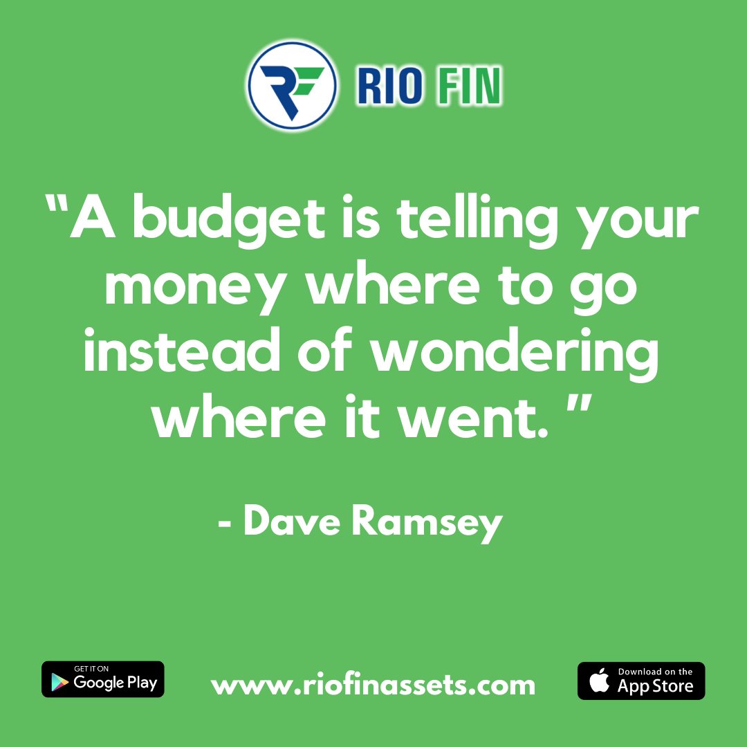 A budget is telling your money where to go instead of wondering where it went. - Dave Ramsey 📊 

#BudgetingWisdom #FinancialManagement #DaveRamsey