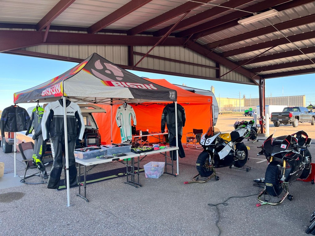 We were trackside in two places this past weekend! The Lackey family was at Road Atlanta for MotoAmerica support while Product Specialist Ryan Nall was at a chilly Track Addix weekend at Hastings, Nebraska! Want to know where we'll be next? l8r.it/oTti #jointheherd