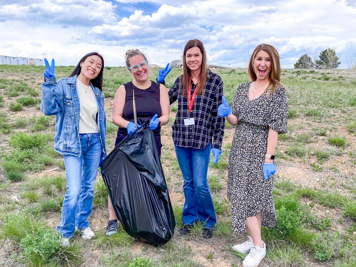 apreciouschild's tweet photo. Happy #EarthDay from all of us at A Precious Child!

Our smile teams took some time today to love Mother Earth, putting sustainability into practice by picking up trash around our facility!

#APreciousChild #Sustainability #Recycle #ColoradoNonprofit #Nonprofit https://t.co/RvQvpFRjp0