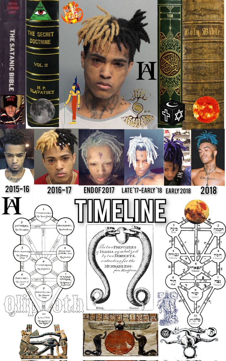 I Spoke to a Baphomet: The XXXtentacion Story (Part ONE)🧵 Jahseh Enfroy, better known as Xxxtentacion, is one the most uniquely talented yet infamous AND enigmatic artists of ALL-TIME. For a brief period of time, WE could NOT help but to LOOK AT ME! Let's go down the 🐇 🕳.