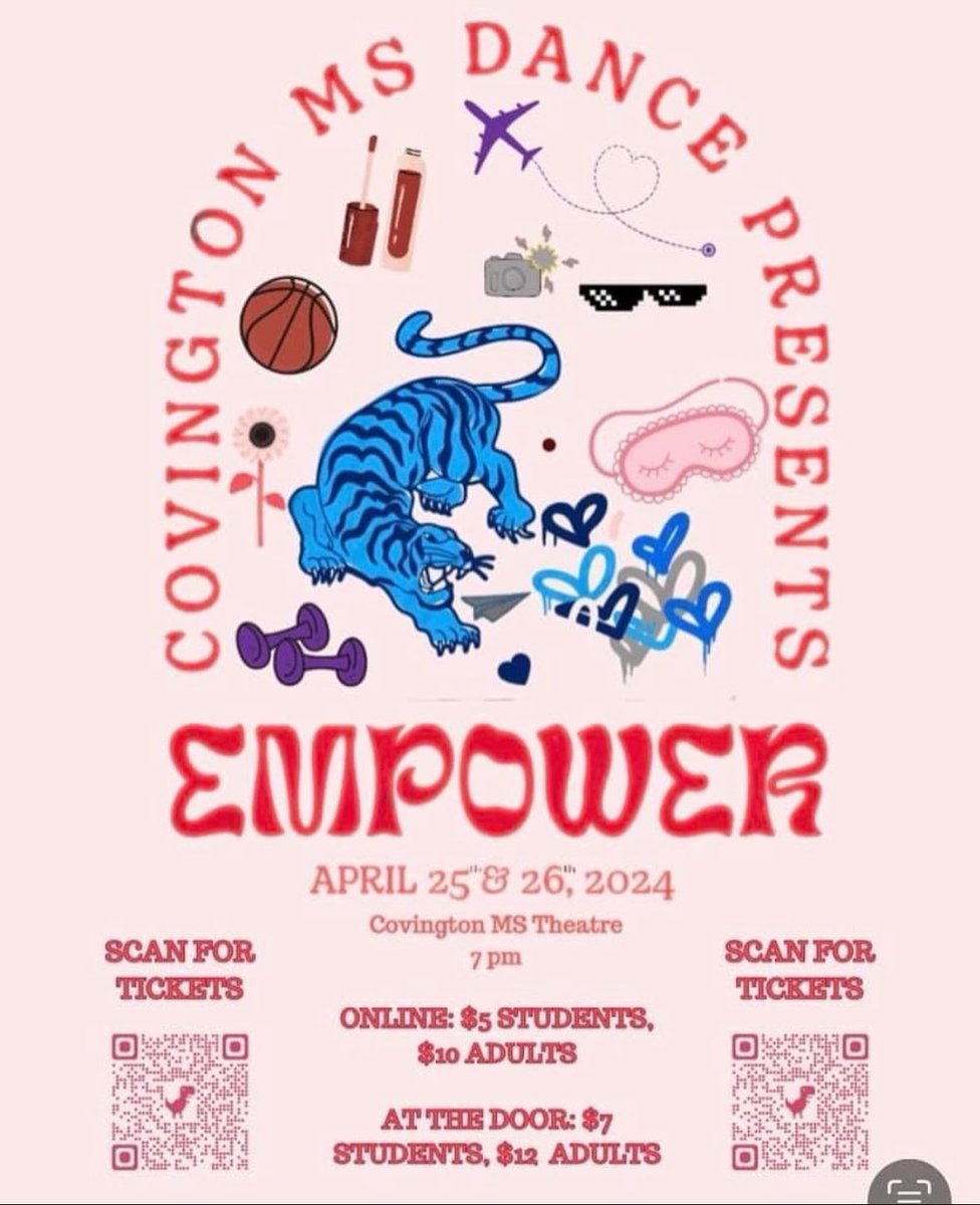 Come check out the Dance Spring show this Thursday and Friday!