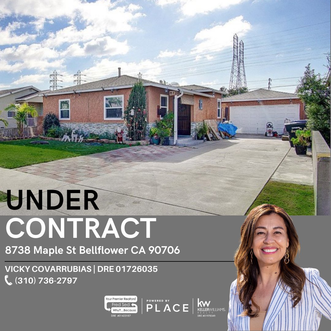 Exciting news! 🏡 Our charming 3 bed, 2 bath residential property in Bellflower is now under contract! Stay tuned for more updates as we progress towards closing day. . . . #BellflowerRealEstate #UnderContract #DreamHome