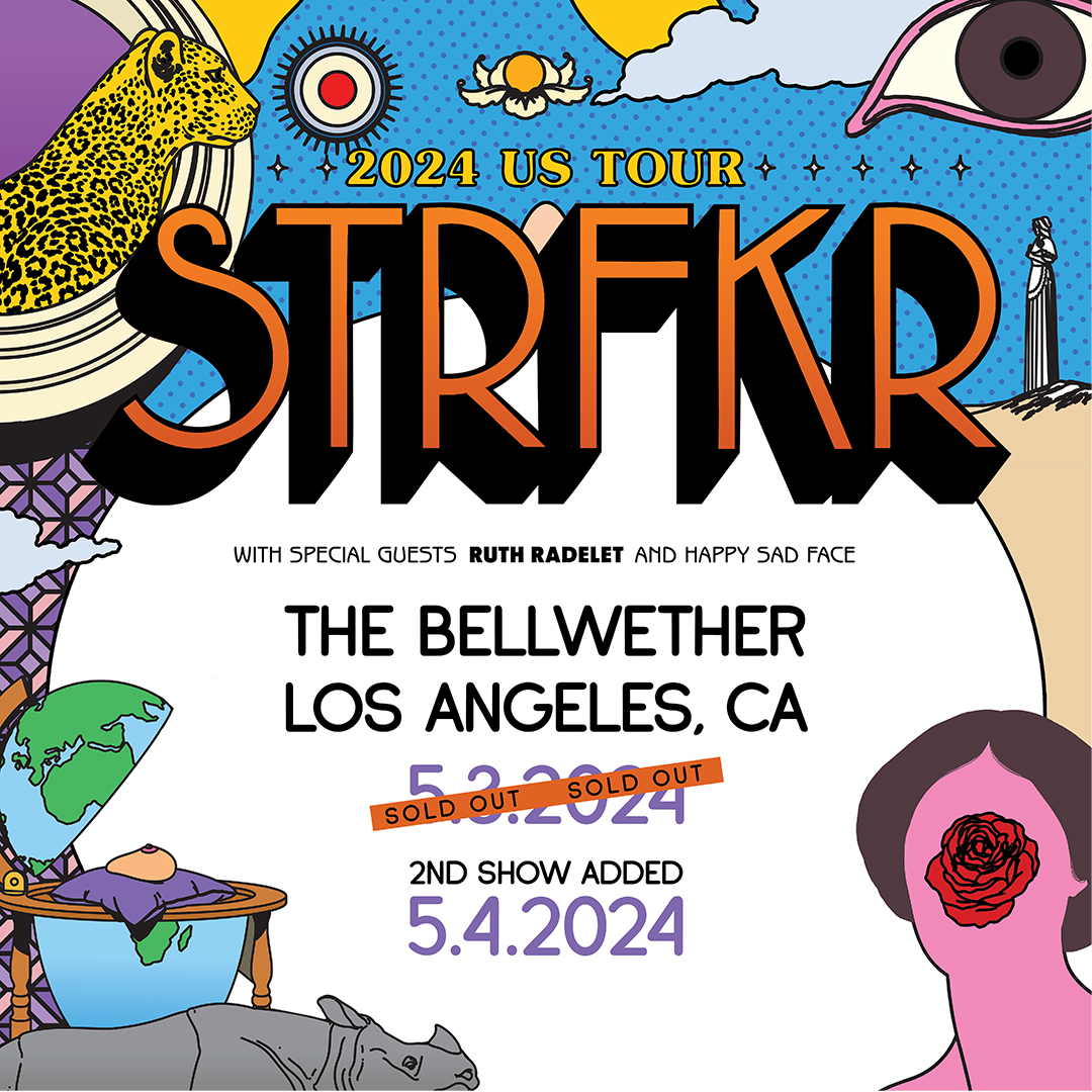We're giving away a pair of tickets to see STRFKR (@starfucker) perform in Los Angeles Saturday, May 4th at @TheBellwetherLA! Repost and follow us to win. We'll announce the winner at 6:30pm.