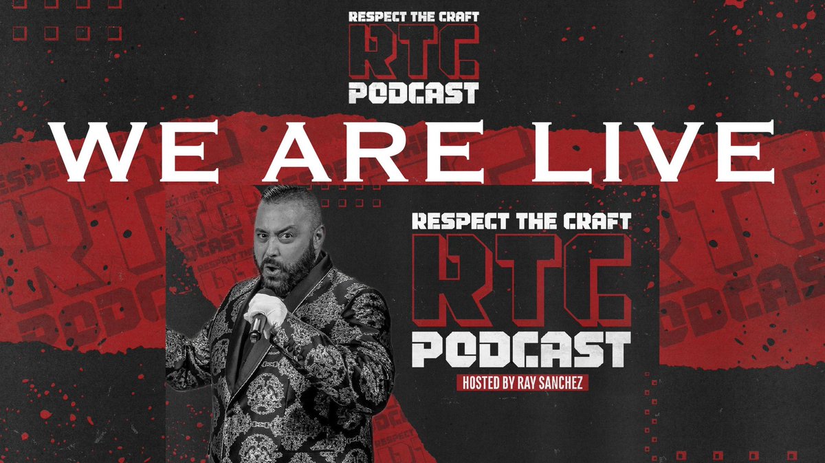 We Are Live 🎤🎤🎤 Tune in now as we are live with @ShaneKarma as we discuss all things @WrestlingMagic a head of their 9 year anniversary event and so much more . Link: youtube.com/c/RespectTheCr…