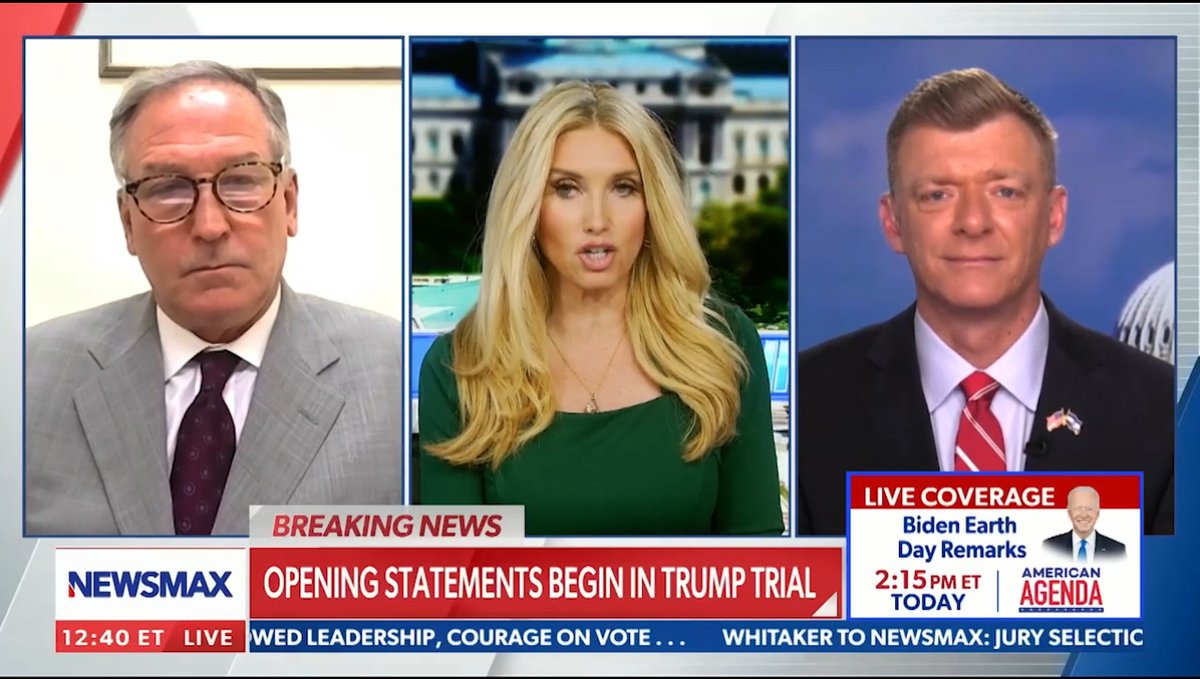 EVERYTHING BUT THE KITCHEN SINK #TrumpTrial UPDATES: 'Everything but the kitchen sink is being thrown here. I think the jury system will see through it.' -- Former Trump attorney Michael van der Veen today on #NEWSLINE with @BiancaDLGarza.