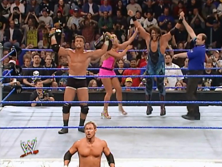 On this day in 2004, @CharlieHaas and Rico won the WWE Tag Team Championship #WWE #Smackdown #TagTeamTitles