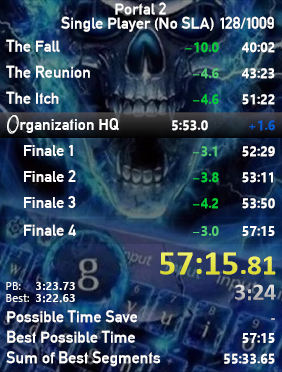 This PB is oddly personal. My last PB was set just before my life entered major rough patches. I struggled to beat it for months, and it loomed over me while I endured some tough crud, man. I know speedrunning isn't very deep, but I hope this is the start of a new chapter for me.