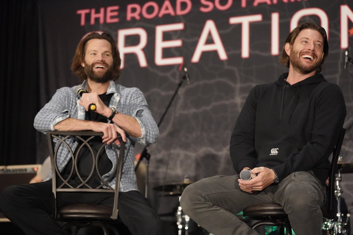 Jensen Ackles and Jared Padalecki are coming to The Road So Far… the Road Ahead Convention in New Jersey on May 17-19, 2024! A limited supply of a la carte autograph tickets have been released - grab them now before they're gone! get tickets here: bit.ly/CreationNJ