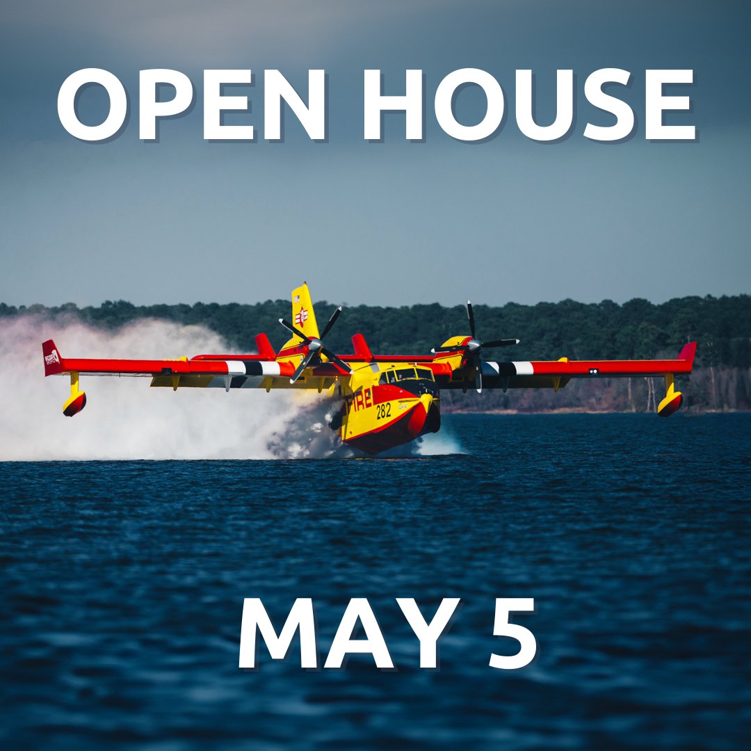 Open House - May 5th!🔥

🕙 1:00pm - 3:00pm

🏆 Raffle at 2:15 PM

✈️ 90 Aviation Ln. Belgrade, MT 59714

#OpenHouse #Community #aerialfirefighting #aviation #bridgeraerospace #bozeman #montana