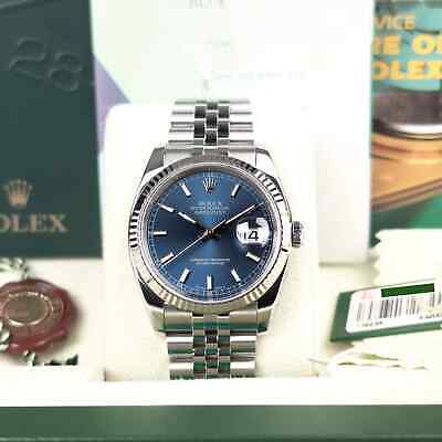 For Sale: Blue Dial Jubilee Bracelet Rolex Datejust 36 | Complete Set ebay.com/itm/1561788112… <<--More #wristwatch #luxurywatches #vintagewatches