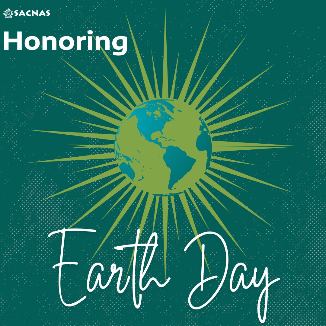 Happy Earth Day, SACNISTAS! 🌎 Earth teaches us that each diverse component on our planet serves a purpose and exemplifies what is possible through harmonious balance. Today, and every day, may we continue with reverence towards the beautiful Earth around us. ✨