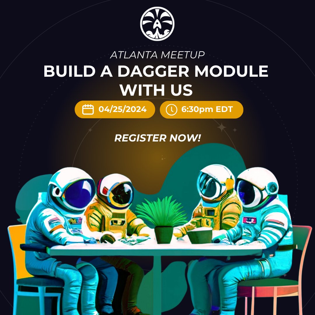 Daggernauts + Kubernetes = ❤️ Join us in Atlanta this Thursday to learn how to use Dagger with K8s 🚀 This will be a hybrid event, so you can join from anywhere! #CNCF #Kubernetes ow.ly/ZRiR50RlIGq