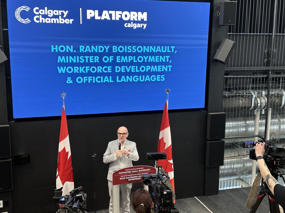 Yesterday, we had the pleasure of co-hosting @R_Boissonnault for a post-budget reception @PlatformCalgary. The conversation was centered on #Budget2024, the federal government's plan to advance the needs of SMEs across Canada. #yycbiz #cdnpoli