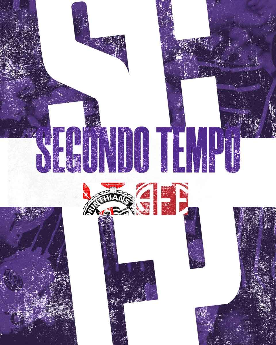 Segundo tempo rolando por aqui! JOGAI POR NÓS, BRABAS!💜 2T | 1 min | Corinthians 0 x 0 Ferroviária