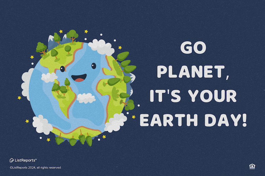 Earth, you're amazing! Let's make a difference by being mindful - read instead of binge-watching, avoid bottled water, and use energy-efficient bulbs. Every small action matters! What Earth Day-friendly activities did you focus on today? #thehelpfulagent #listreports #earthday
