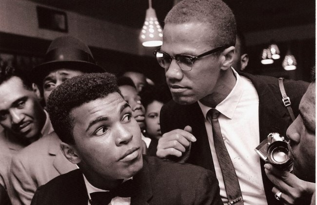 Malcolm X e Muhammad Ali, Nova York, 1963