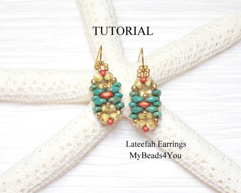 Happy Tuesday!  🥰
#EarlyBiz #CraftBizParty #CraftyChaChing #Etsy #Smilett23 #DIY #etsyseller #makeityourself #TuesdayMotivaton #Youcandoit #earringtutorial #tutorial #pattern #beadingpattern #diygifts #shopindie #diycrafts #Craftideas #crafthour
mybeads4you.etsy.com/listing/170520…