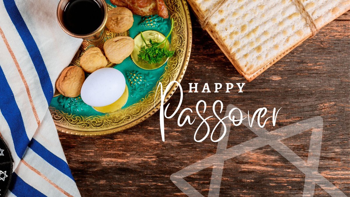 Celebrate #Passover with joy and blessings! Passover, lasting seven or eight days, is a time for reflection, gratitude, and unity within the Jewish community. May this holiday bring you peace, happiness, and love!