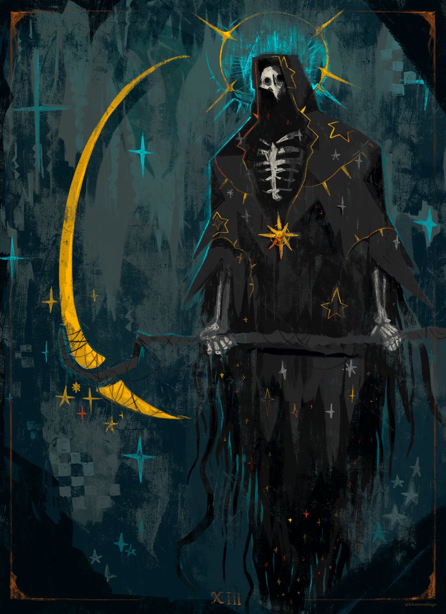 I've made Death tarot card too, but i would probably remake it