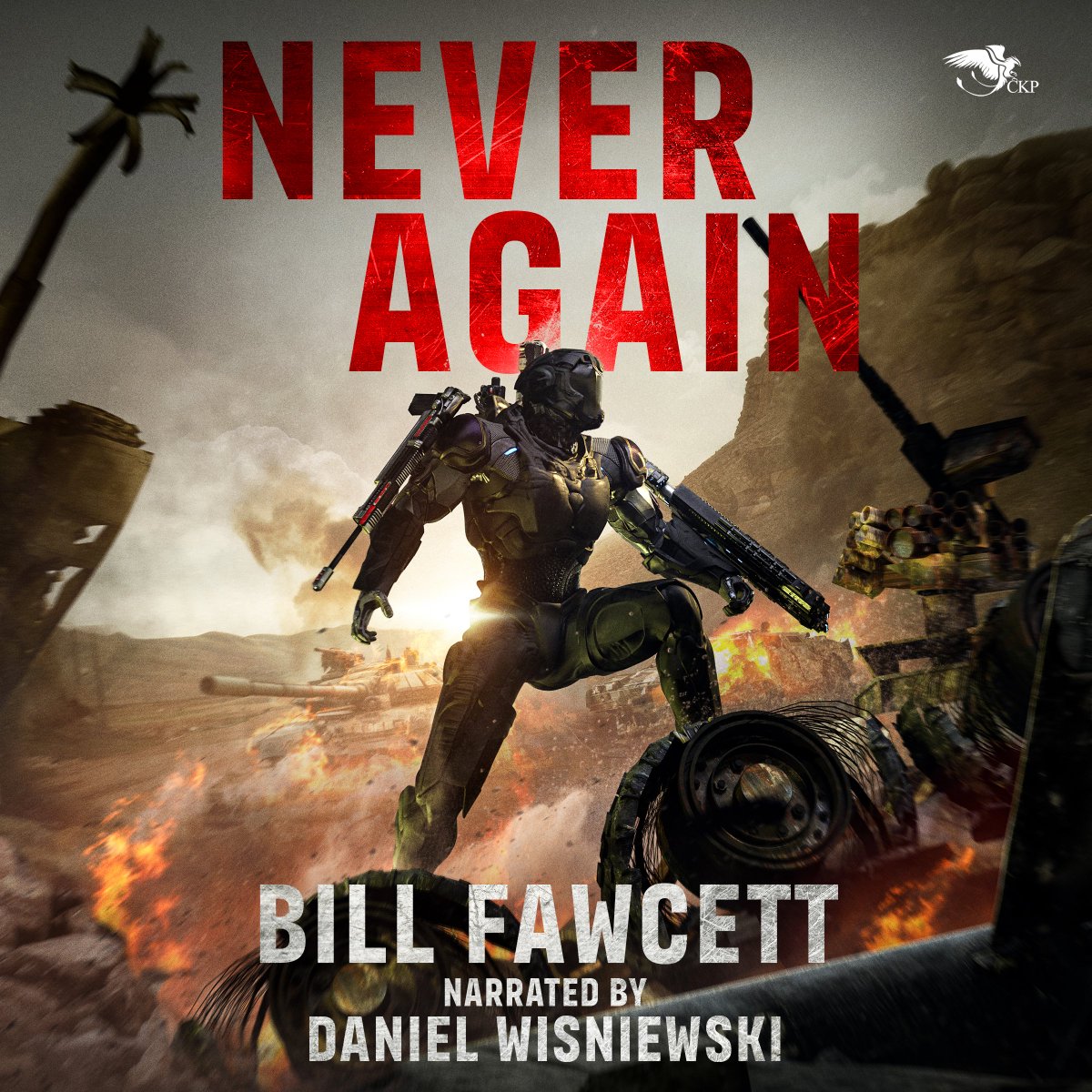 Audiophiles, unite! The audio book for Bill Fawcett's 'Never Again' is out on Audible. Narrated  by Daniel Wisniewski, this one is a winner!

#CKP #TheogonyBooks #AudioBook #JustReleased