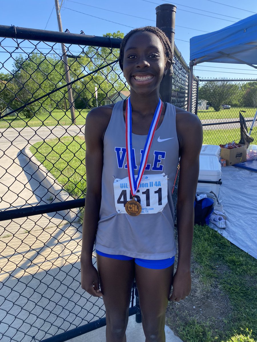 Congratulations to Chiora Enyinna-Okeigbo! Bronze medalist in the 100 hurdles and STATE QUALIFIER!