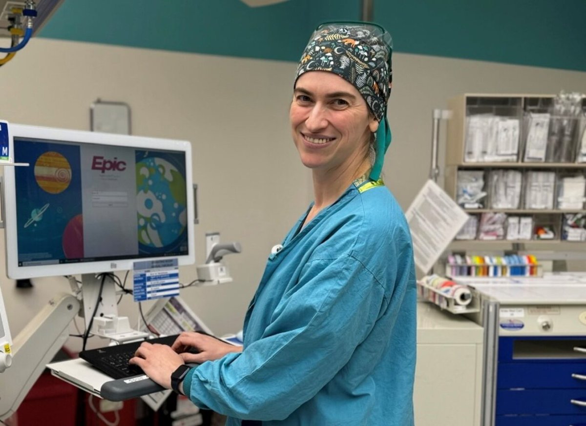 Happy #EarthDay🌎! Dr. @LizHansenMD brings climate action to the operating room as the principal investigator of Project SPRUCE Forest. Learn how her efforts reduced greenhouse gas emissions from inhaled anesthetics by 87% at @seattlechildren: bit.ly/3JxBUZy.