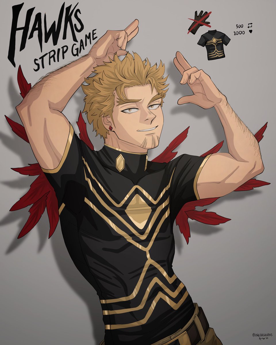 I’m impatient, let’s take his shirt off