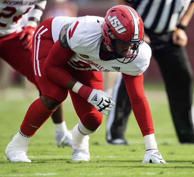 Jacksonville State All-Conference USA defensive lineman Chris Hardie plans to enter the transfer portal, @APSportsAgency tells @On3sports. He tallied 61 tackles, 16 TFL and 8.5 sacks in 2023. on3.com/transfer-porta…