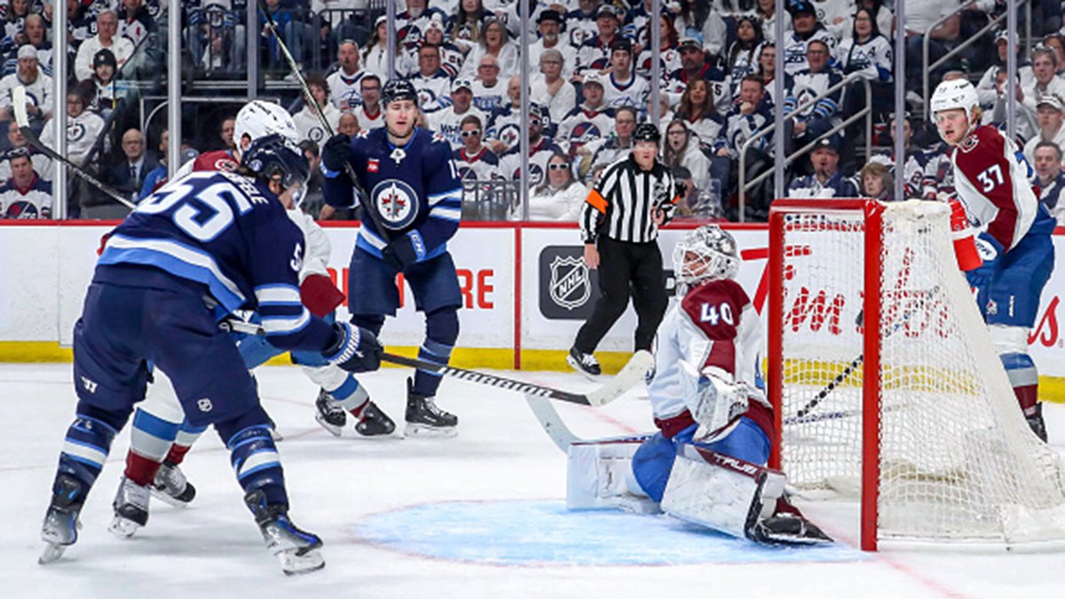 HOT OR NOT presented by @MontanasBBQ - After the Jets scored seven goals in Game 1 against the Avalanche, will Alexander Georgiev sink Colorado's changes of winning the series? More from @martybiron43: tsn.ca/nhl/video/~290…
